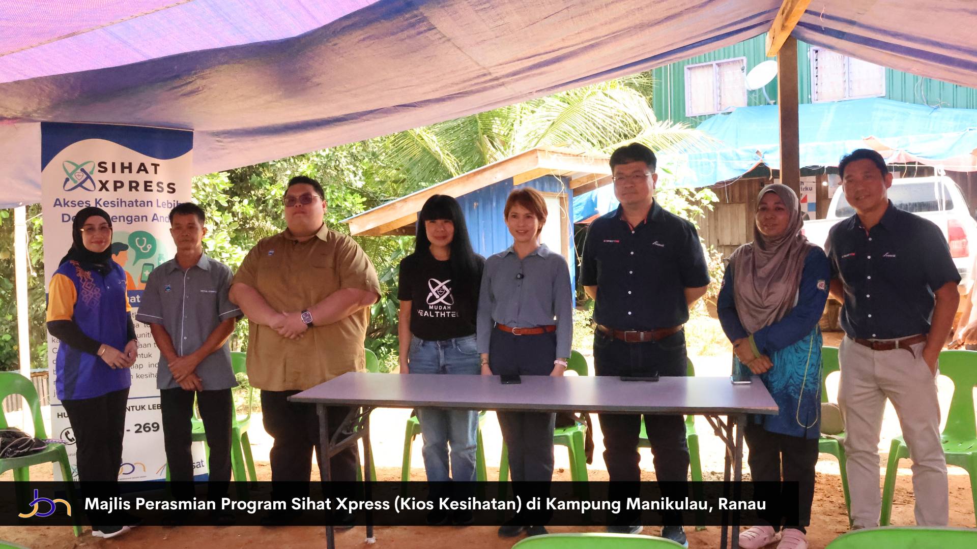 MAJLIS PERASMIAN PROGRAM SIHAT XPRESS (KIOS KESIHATAN) DI KAMPUNG MANIKULAU, RANAU